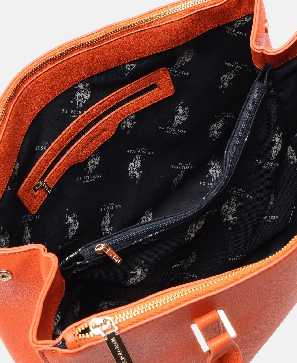 U.S. Polo Assn. kabelka Oranžová 3