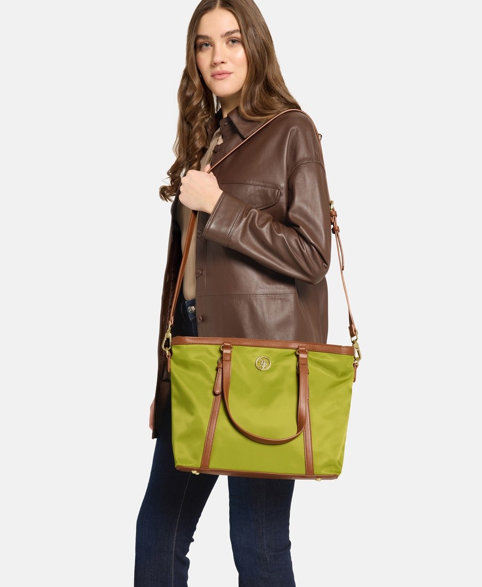 U.S. Polo Assn. kabelka shopper Zelená 5