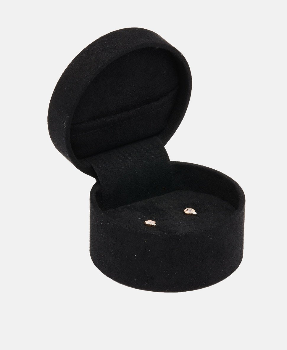 Diamanta diamantové puzetové náušnice Růžově zlatá 3