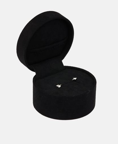 Diamanta diamantové puzetové náušnice Bílé zlato 3