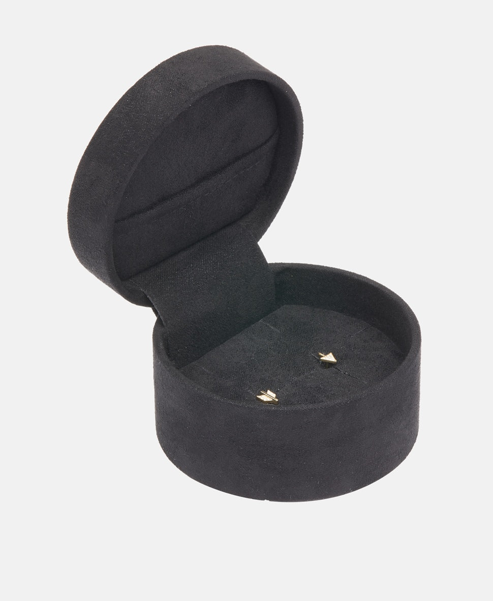 Diamanta diamantové puzetové náušnice Zlatá 3