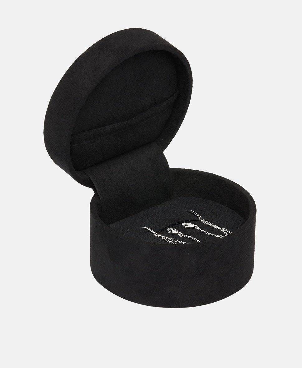 Diamanta diamantové náušnice Bílé zlato 3