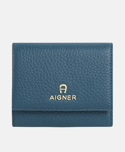 Aigner kožená peněženka Královsky modrá 1