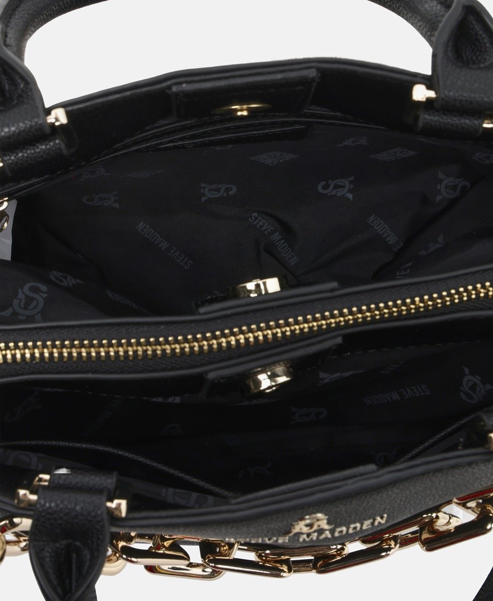 Steve Madden kabelka tote Černá 3