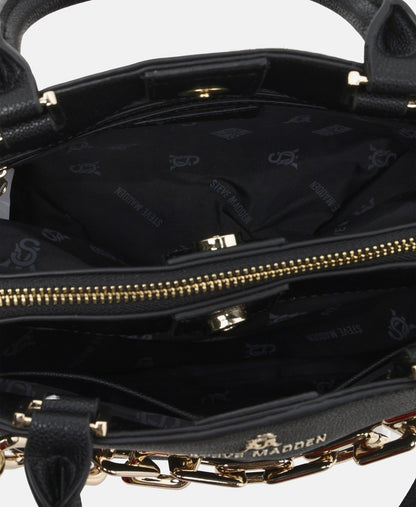 Steve Madden kabelka tote Černá 3