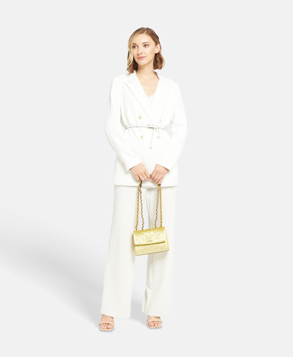 Guess kabelka přes rameno Dýňová oranžová 5