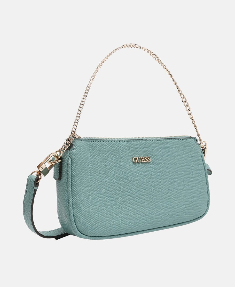 Guess kabelka přes rameno Modrozelená 1