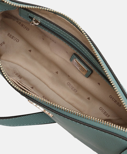 Guess kabelka přes rameno Modrozelená 3