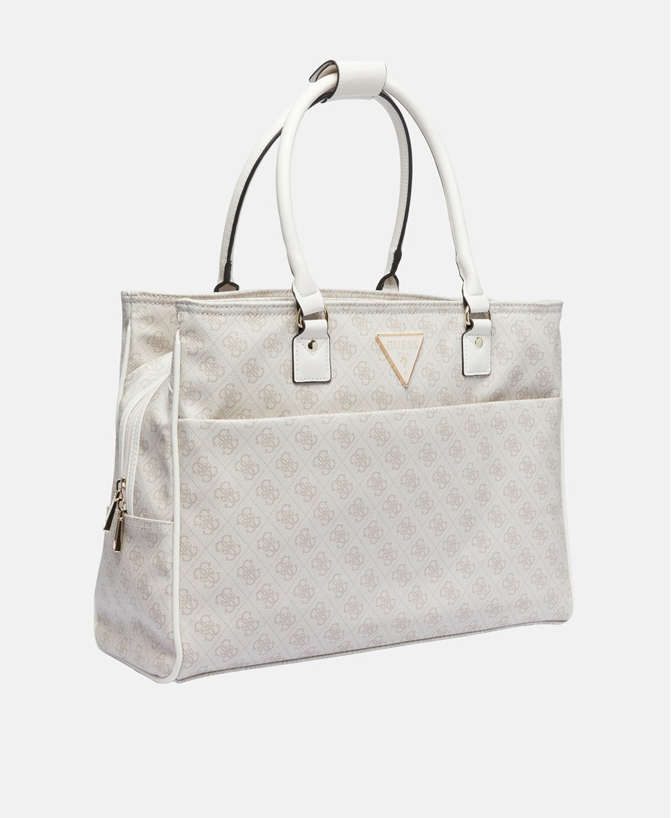 Guess kabelka Světle šedá 1