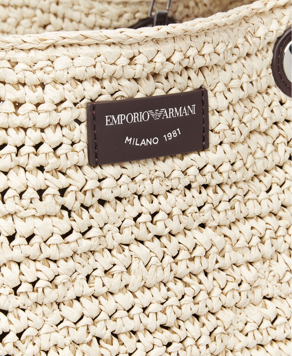 Emporio Armani kabelka shopper Kávová 3