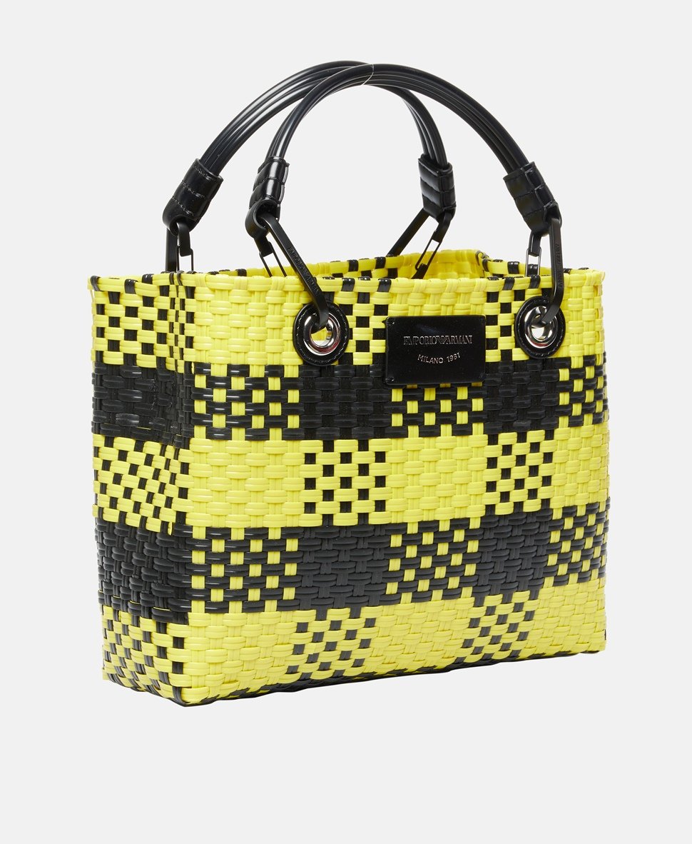 Emporio Armani kabelka Kaviárově černá 2