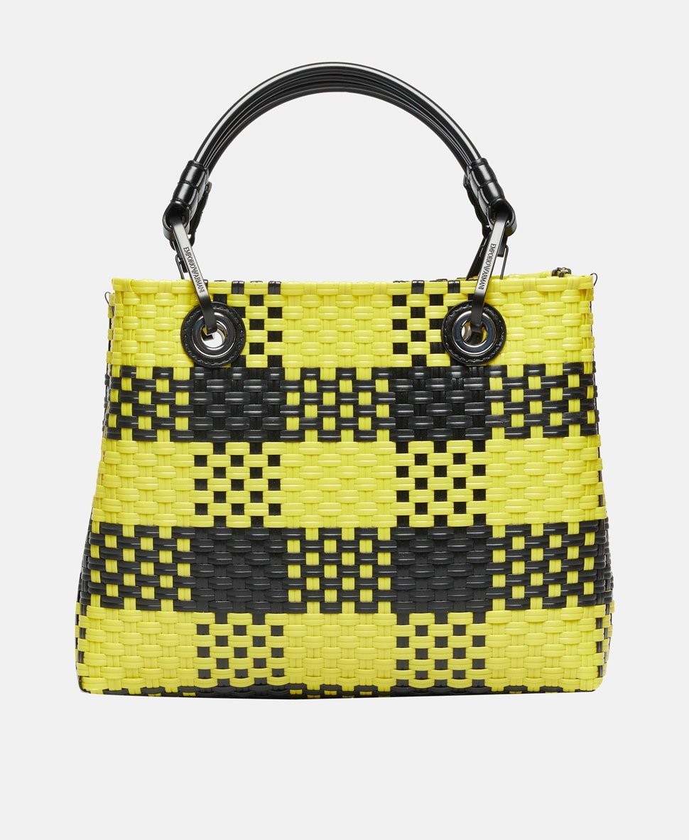 Emporio Armani kabelka Kaviárově černá 5