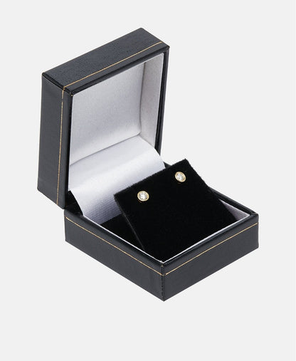 Ethische Diamanten diamantové puzetové náušnice Zlatá 3