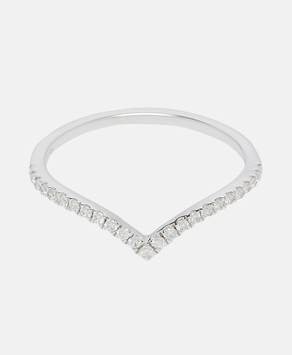 Ethische Diamanten diamantový prsten Bílé zlato 1