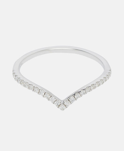Ethische Diamanten diamantový prsten Bílé zlato 1