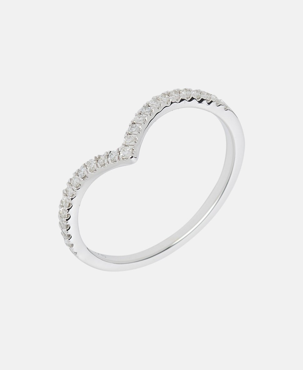 Ethische Diamanten diamantový prsten Bílé zlato 2