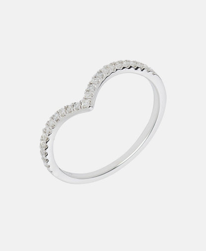 Ethische Diamanten diamantový prsten Bílé zlato 2