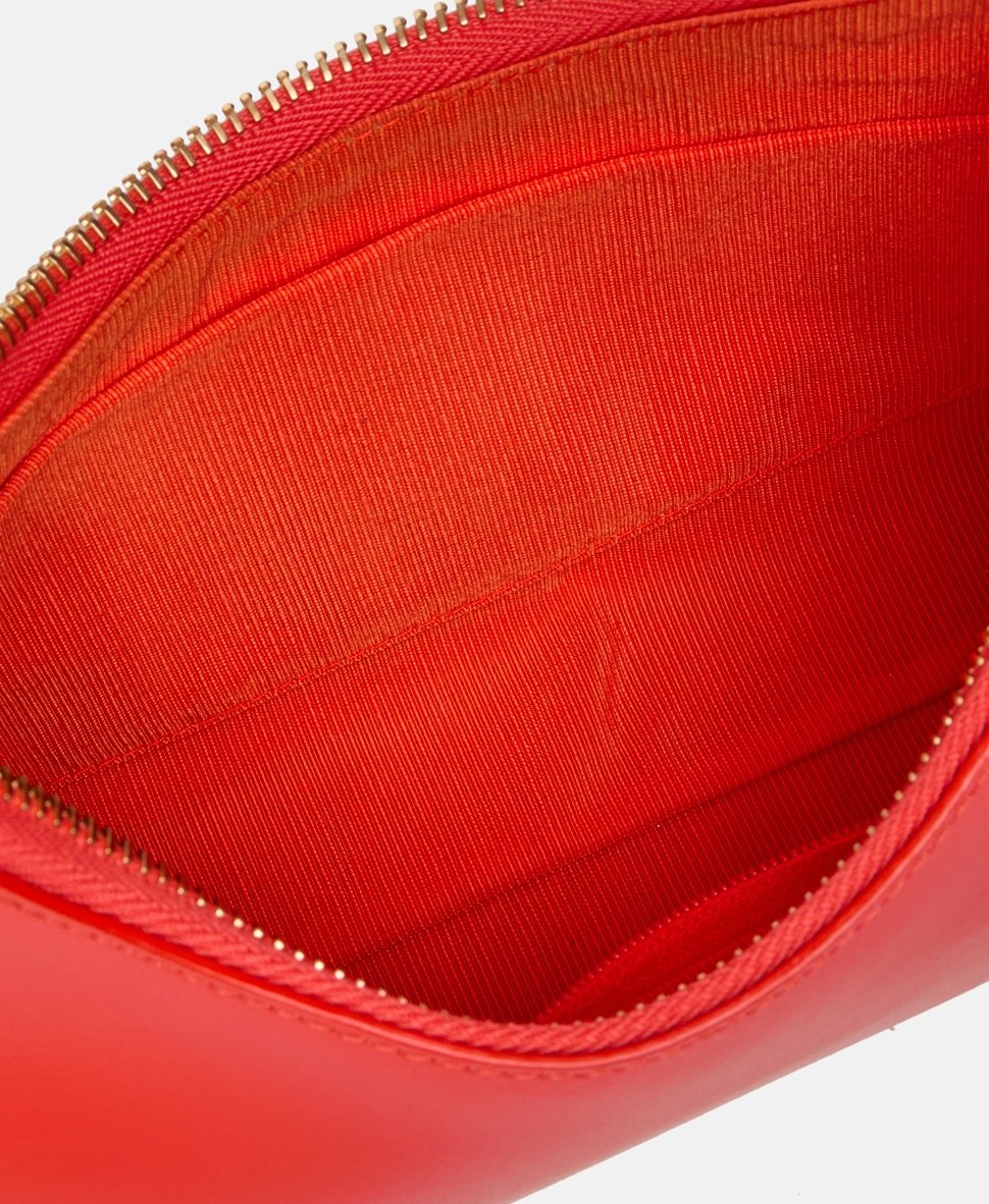 Furla Kožená kabelka přes rameno Oranžová 3