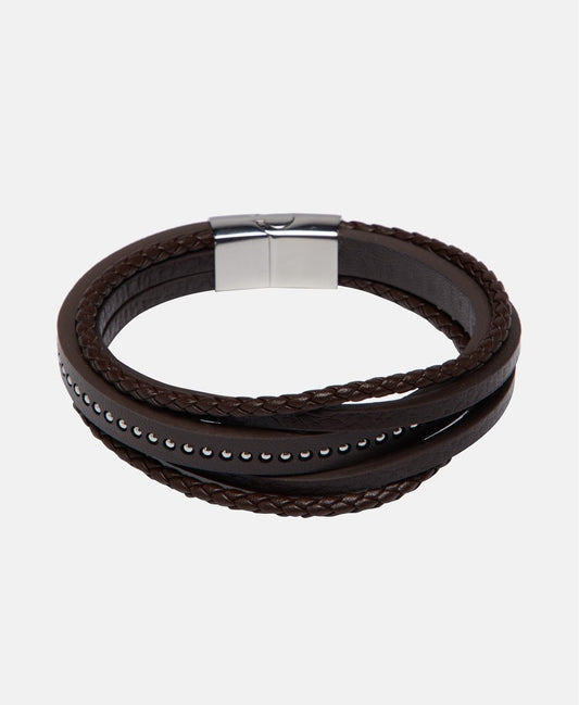 U.S. Polo Assn. náramek Hnědá 1