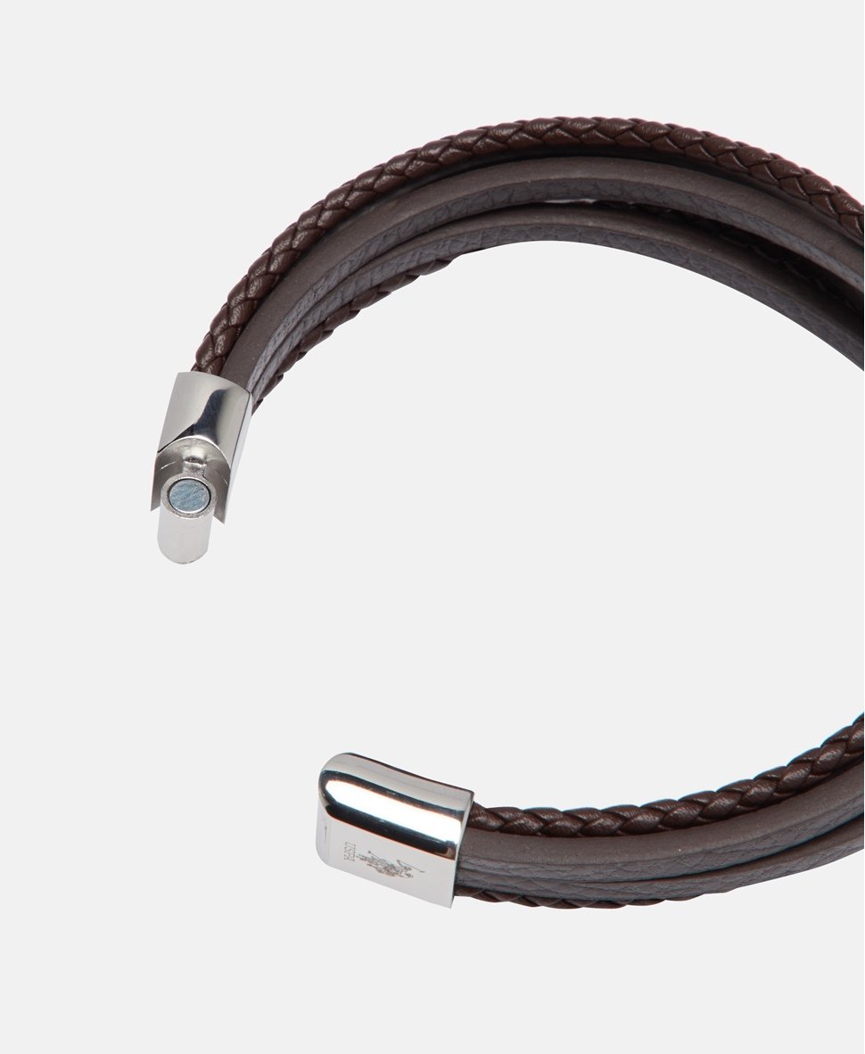U.S. Polo Assn. náramek Hnědá 2