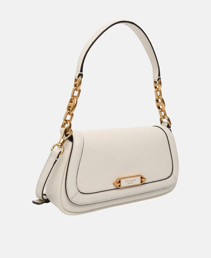 Kate Spade Kožená kabelka přes rameno Bílá 1
