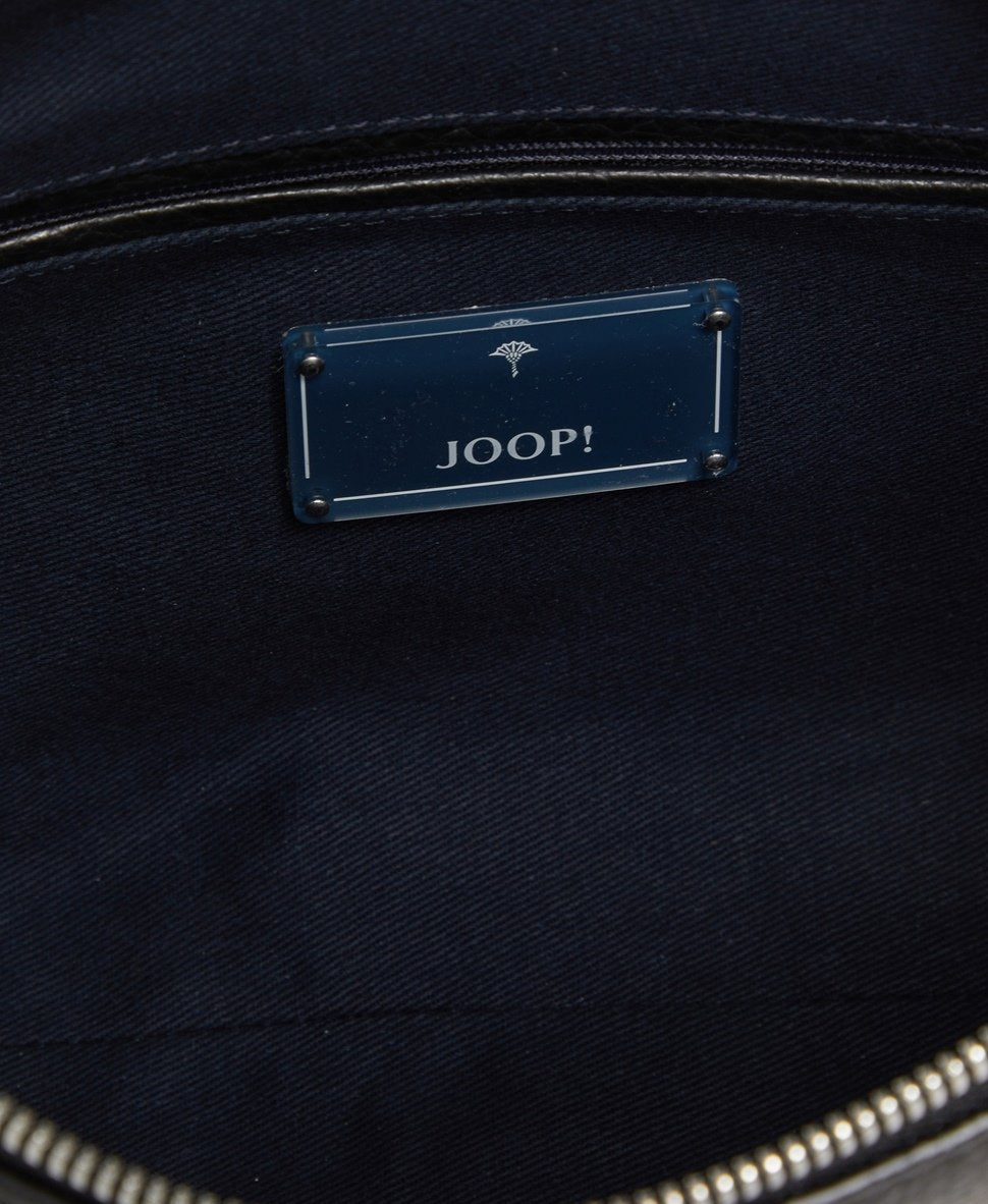 Joop! Kožená messenger taška Černá 4