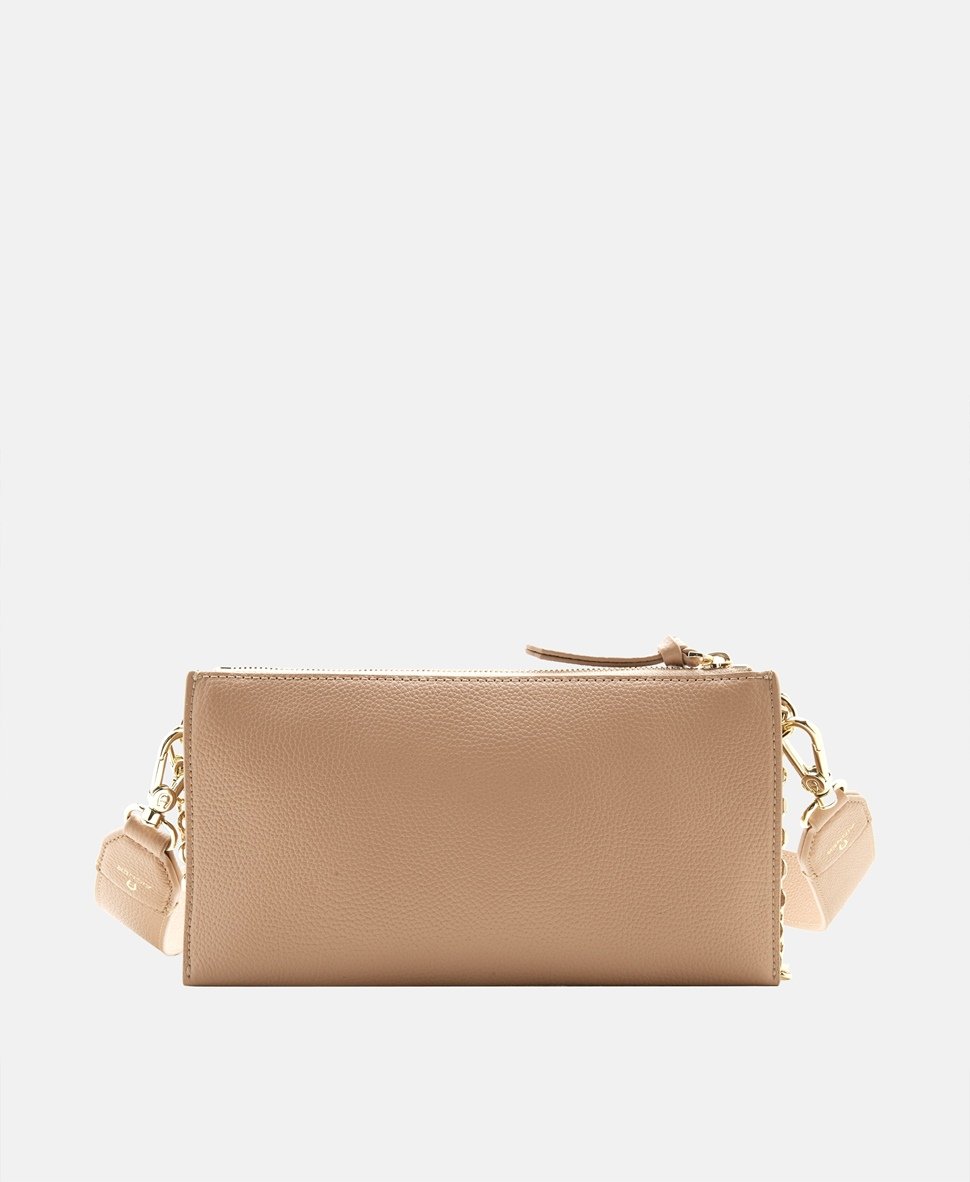 Aigner Kožená messenger taška Růžová 4