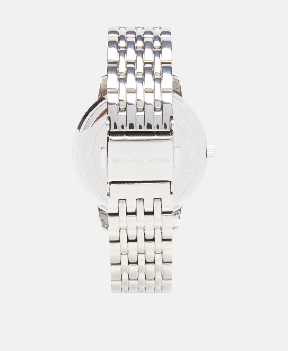 Michael Kors sada hodinek a náramku Stříbrná 3