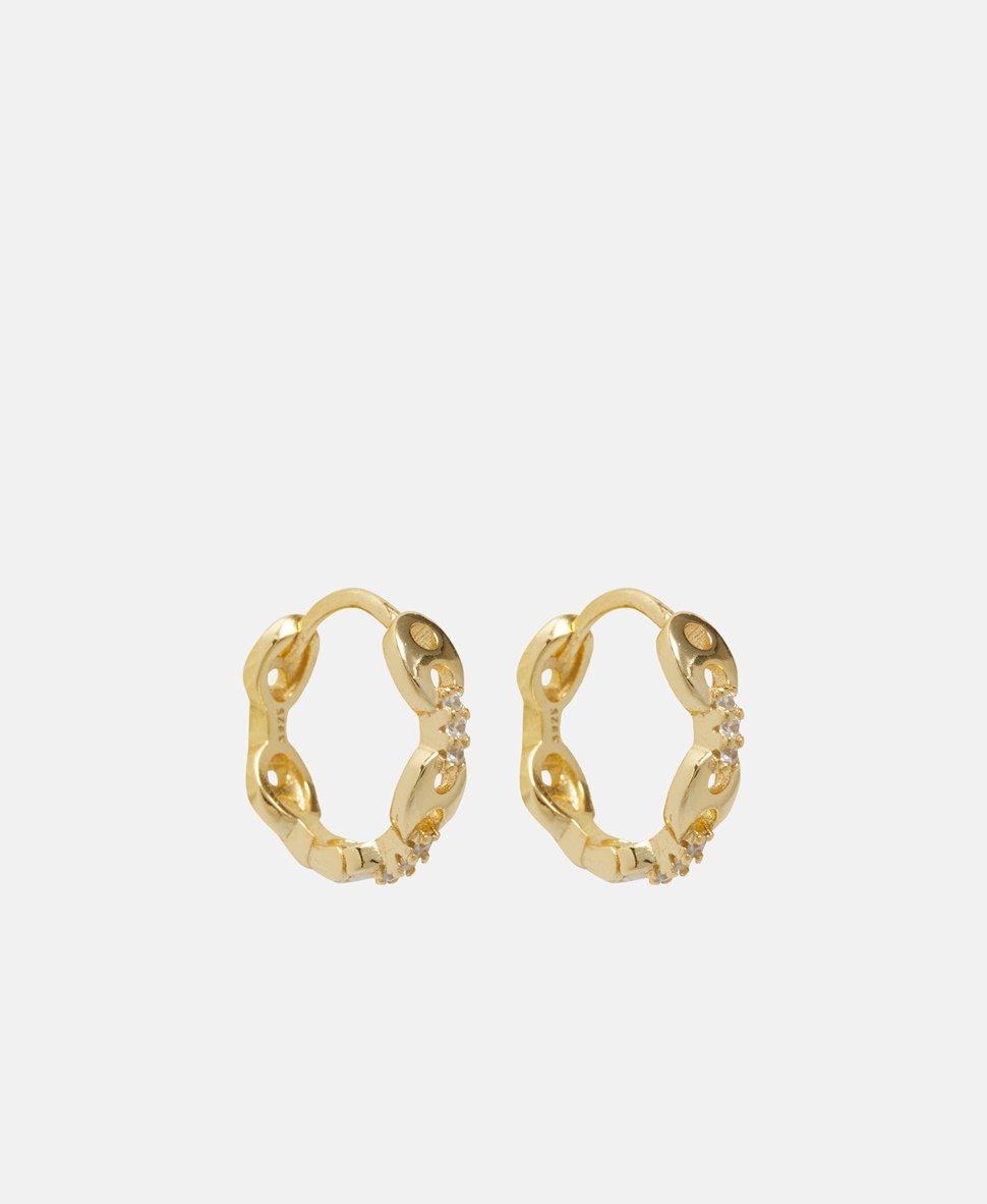 Lawrence Grey Jewelry Obručové náušnice Zlatá 1
