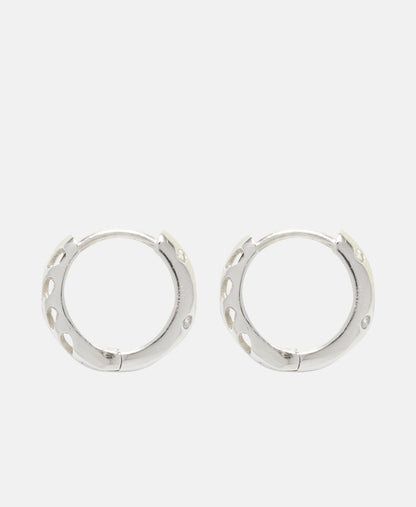 Lawrence Grey Jewelry Obručové náušnice Stříbrná 2