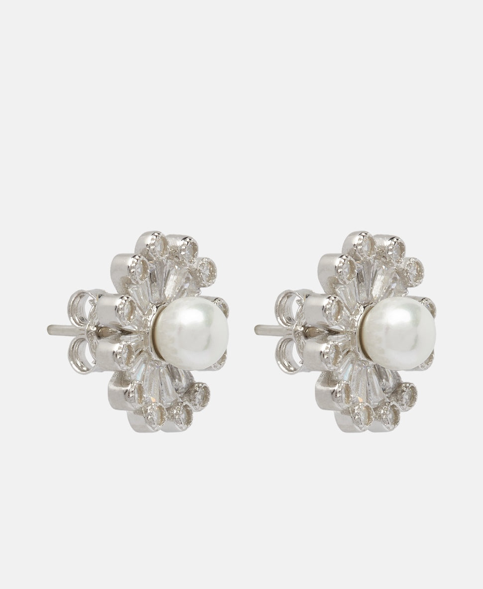 Lawrence Grey Jewelry Puzetové náušnice Stříbrná 1