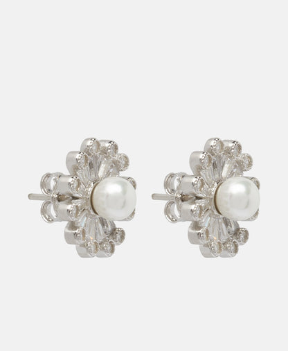 Lawrence Grey Jewelry Puzetové náušnice Stříbrná 1
