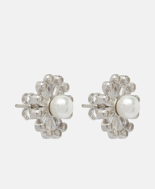 Lawrence Grey Jewelry Puzetové náušnice Stříbrná 1