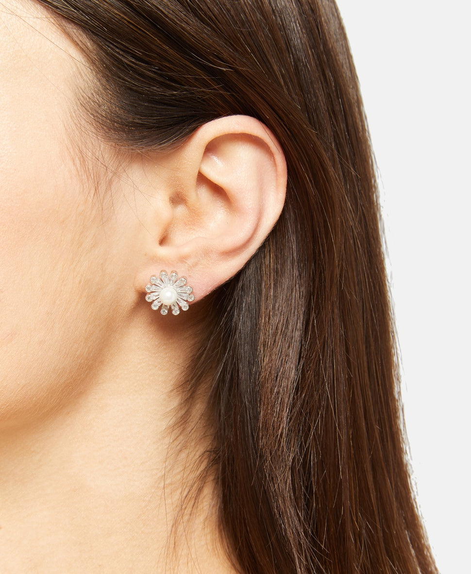 Lawrence Grey Jewelry Puzetové náušnice Stříbrná 3