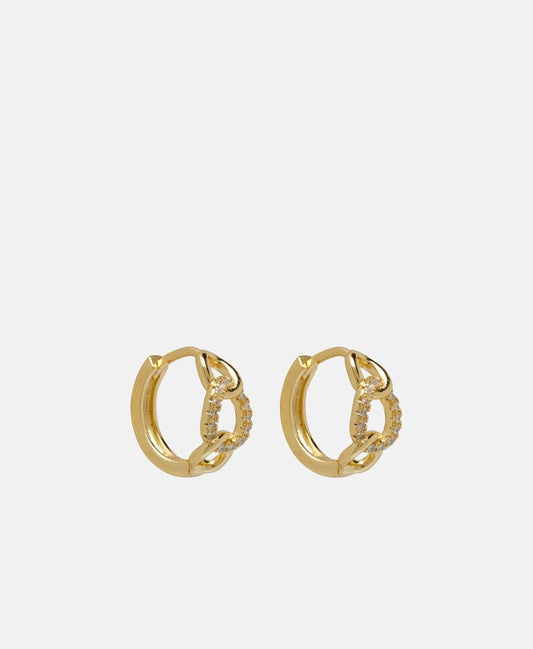 Lawrence Grey Jewelry Obručové náušnice Zlatá 1