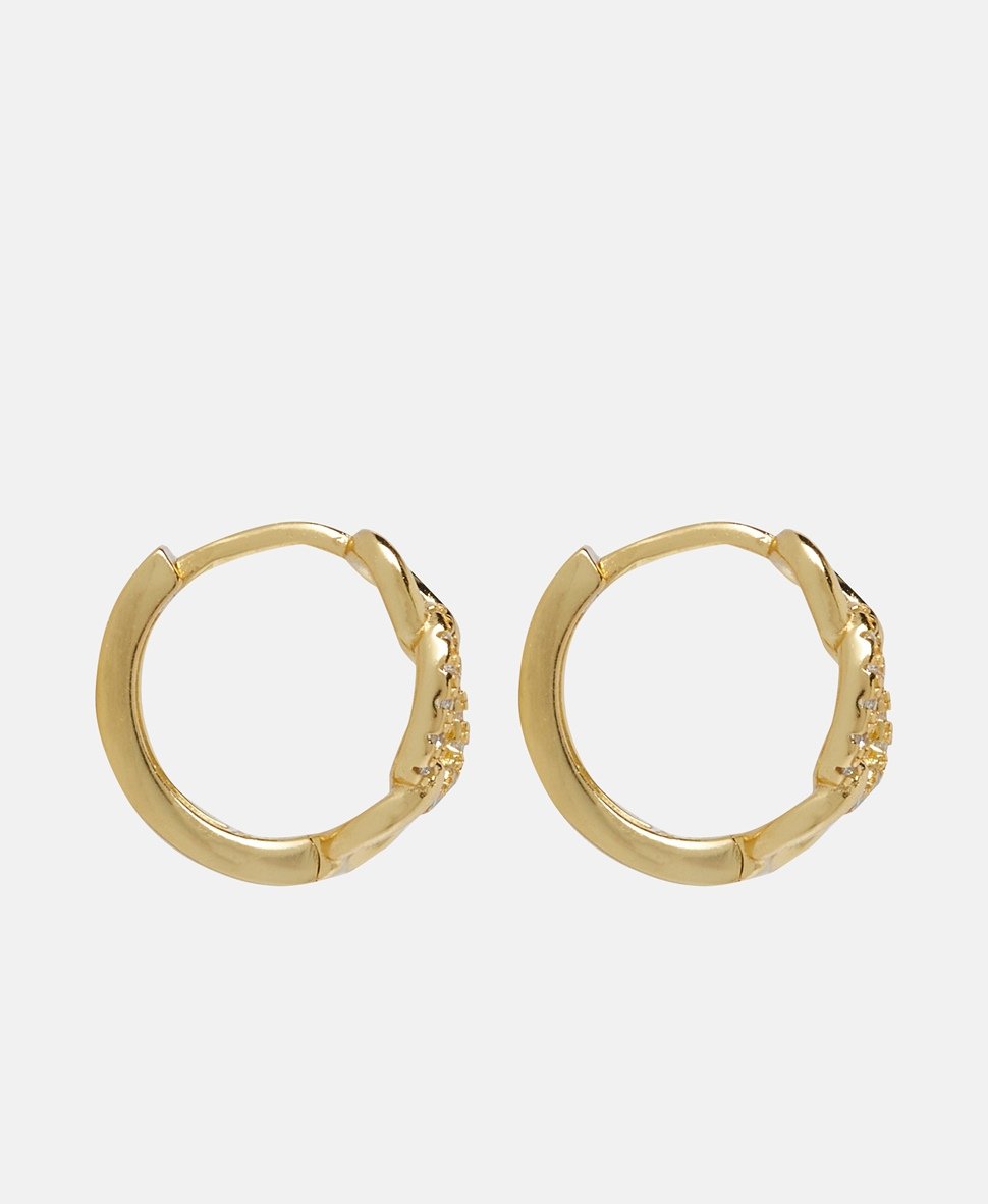 Lawrence Grey Jewelry Obručové náušnice Zlatá 2