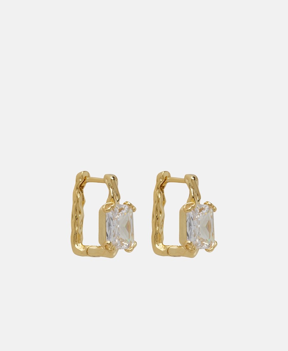Lawrence Grey Jewelry Obručové náušnice Zlatá 1