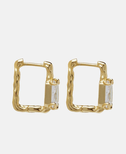 Lawrence Grey Jewelry Obručové náušnice Zlatá 2