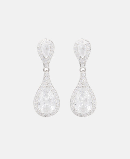 Lawrence Grey Jewelry Puzetové náušnice Stříbrná 2