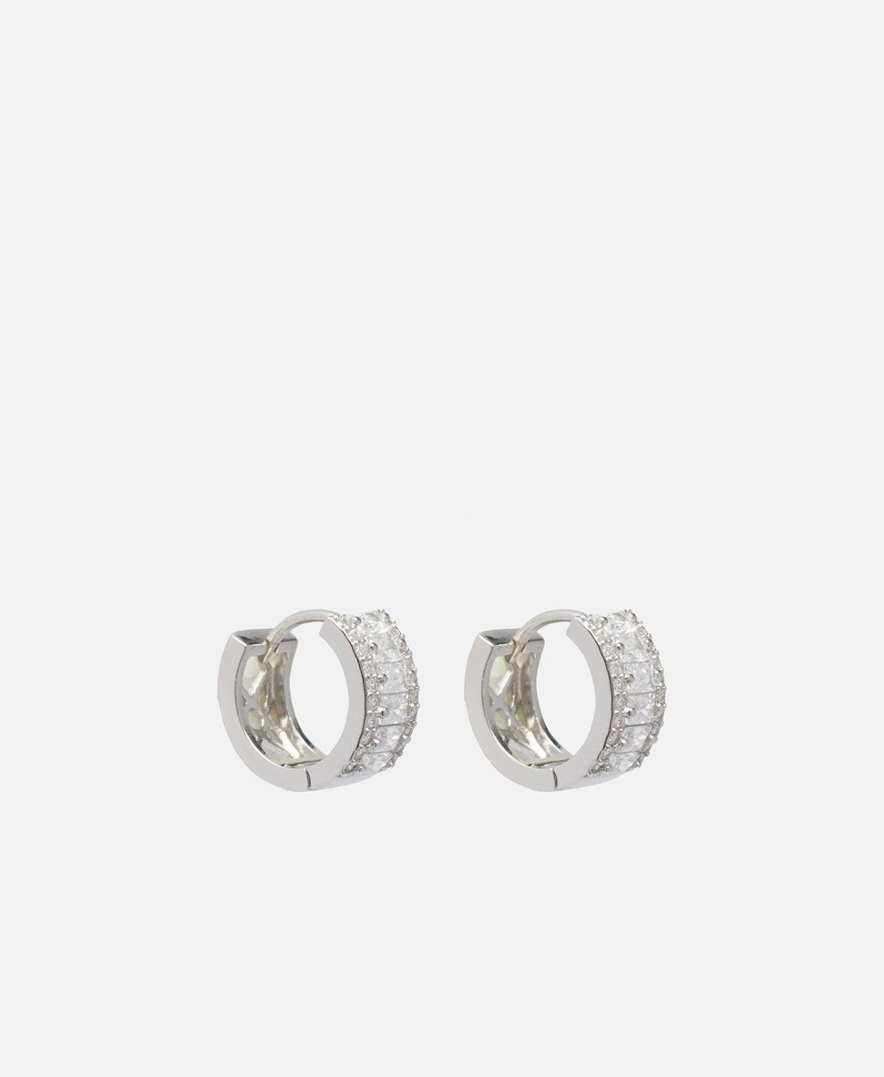 Lawrence Grey Jewelry Obručové náušnice Stříbrná 1
