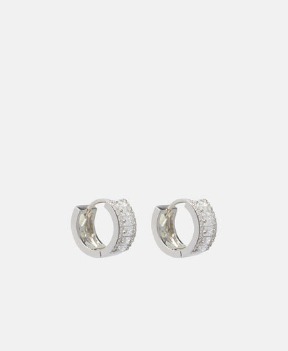 Lawrence Grey Jewelry Obručové náušnice Stříbrná 1