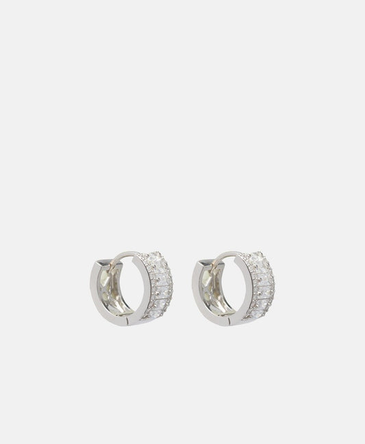 Lawrence Grey Jewelry Obručové náušnice Stříbrná 1