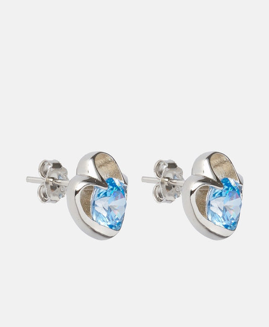 Lawrence Grey Jewelry Puzetové náušnice Stříbrná 1