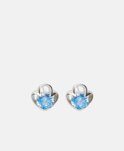 Lawrence Grey Jewelry Puzetové náušnice Stříbrná 2