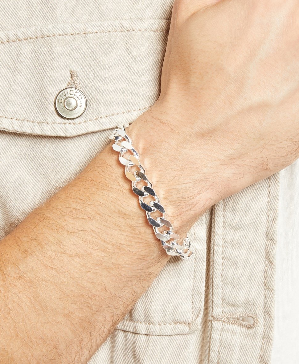 Lawrence Grey Jewelry řetízkový náramek Stříbrná 3
