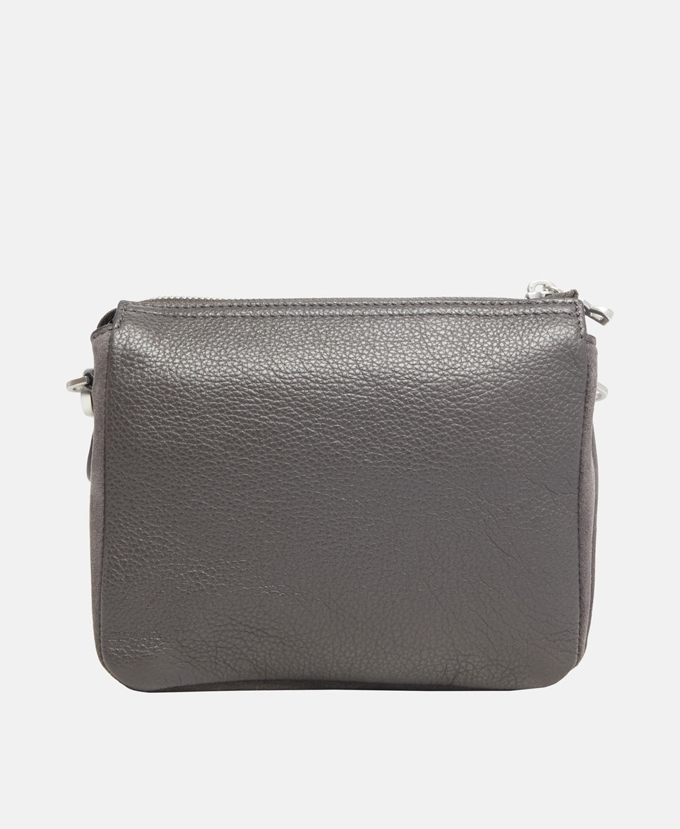 Bogner Kožená messenger taška Šedá 4