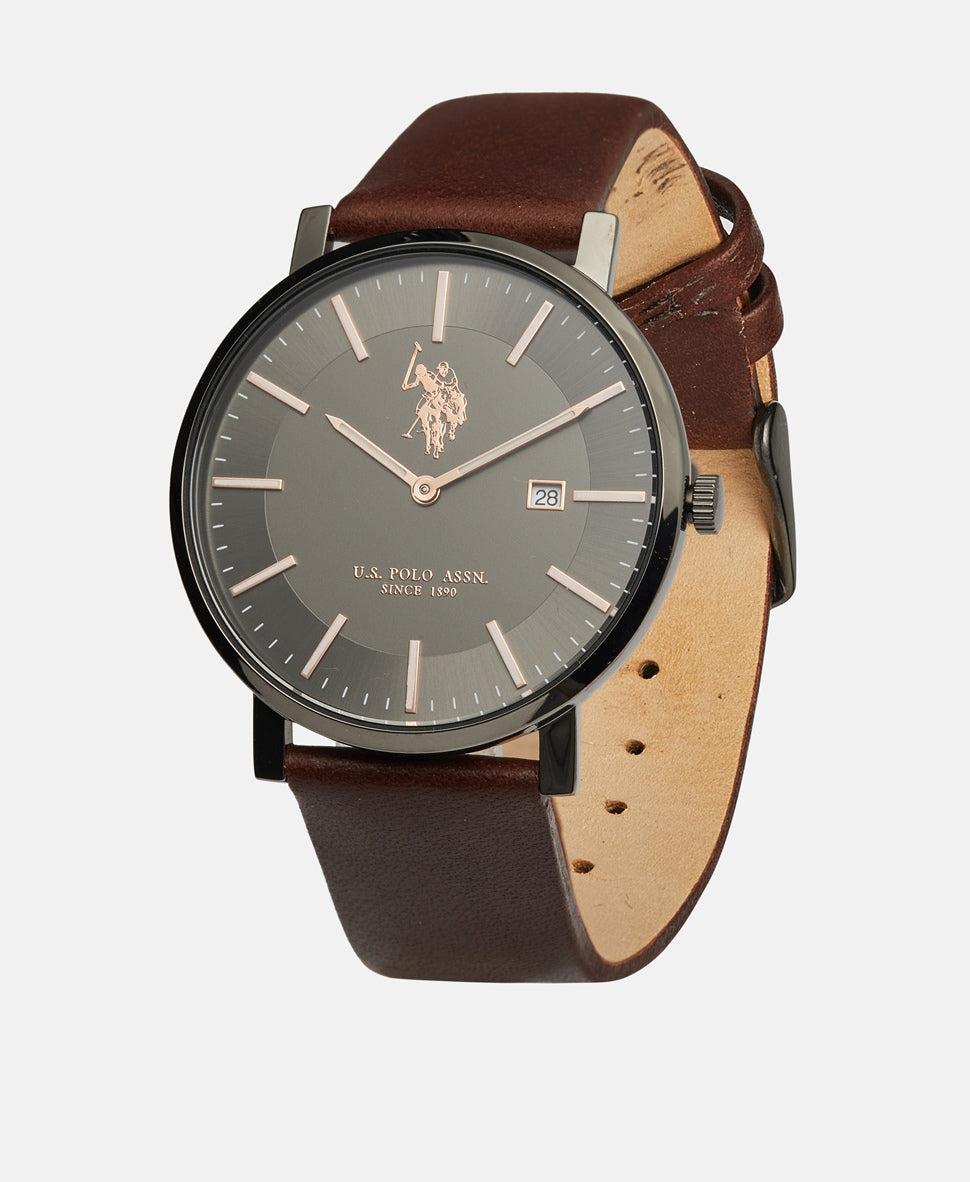U.S. Polo Assn. hodinky Stříbrná 1