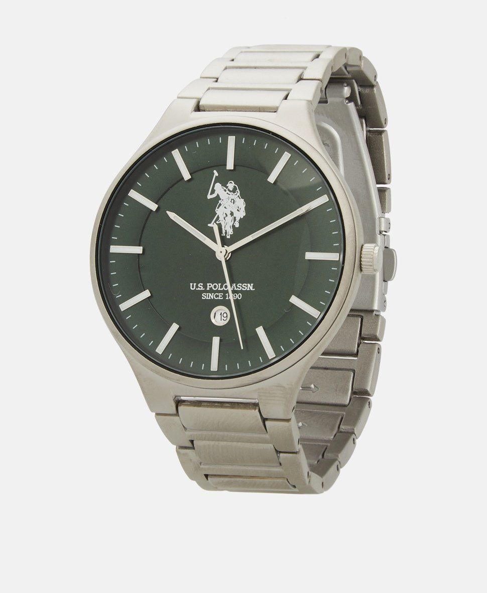 U.S. Polo Assn. hodinky Stříbrná 1