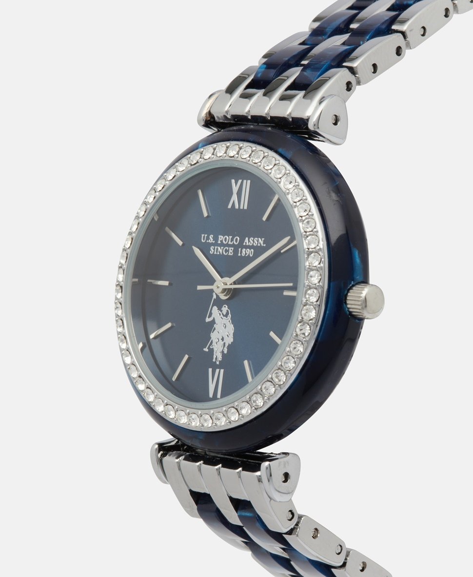 U.S. Polo Assn. hodinky Stříbrná 2