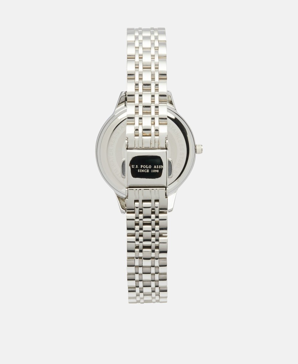 U.S. Polo Assn. hodinky Stříbrná 3
